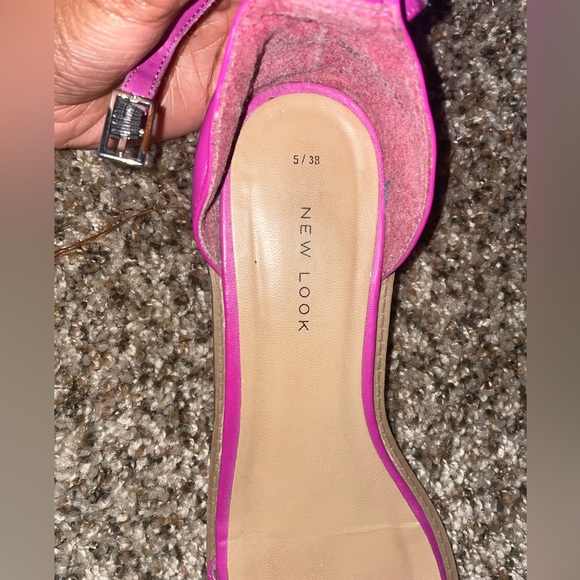 Pink Mini Heel Newlook Sandal - Picture 4 of 4